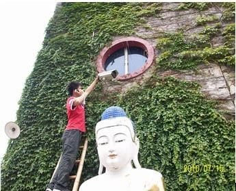 中华佛教城安装调试现场